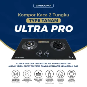 GASCOMP Kompor Tanam 2 Tungku