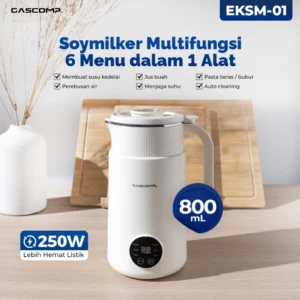 GASCOMP Soymilk Maker Digital 800mL 6 in 1 Multifungsi