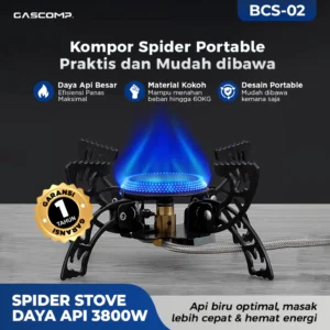 gascomp bcs 02 kompor camping & Outdoor